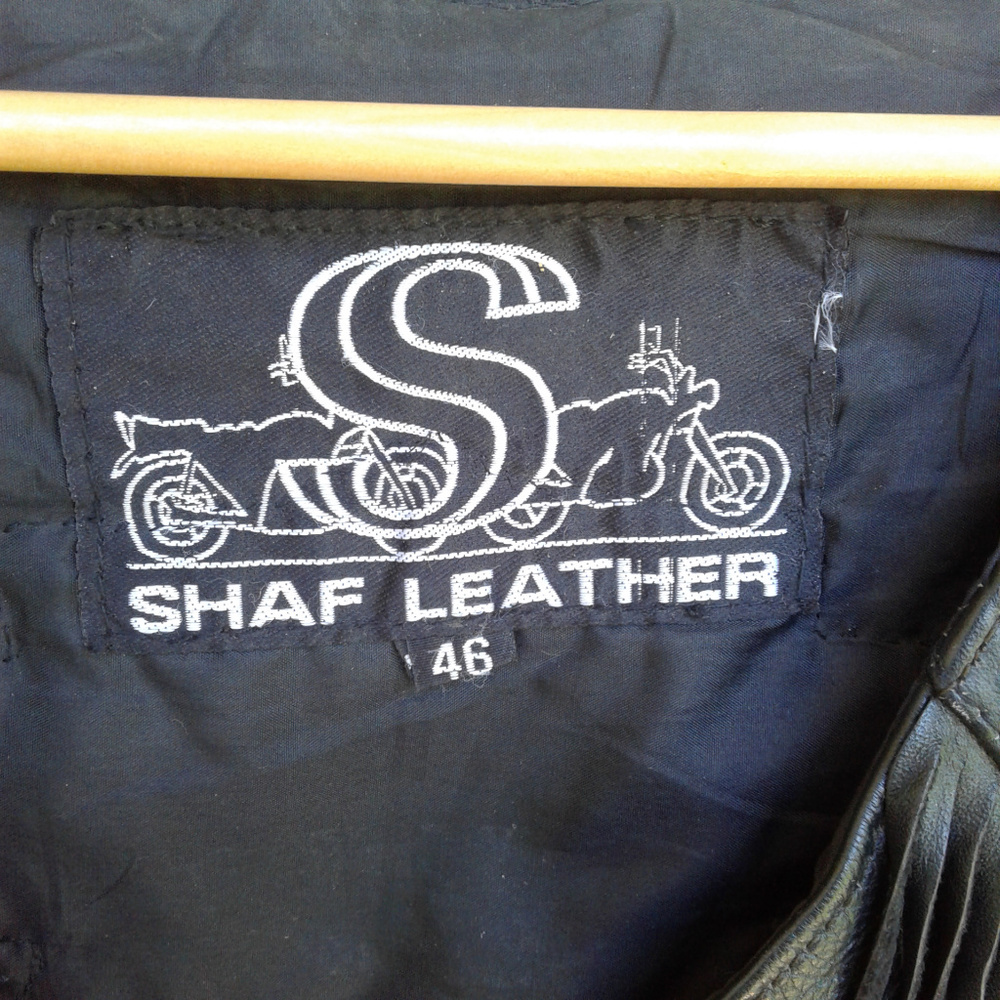 Harley Davidson Motorcycle Vest with Fringe Sz 46 - Picture 4 of 7